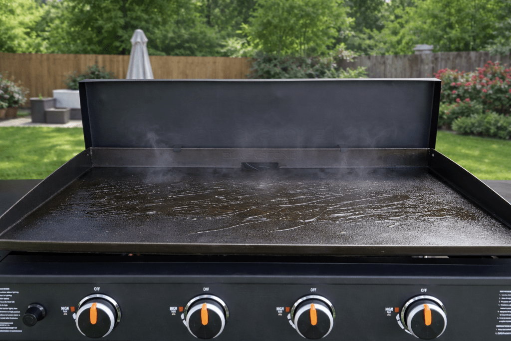 best oil to season blackstone