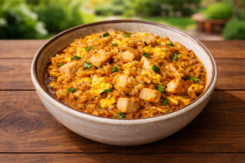 Hibachi Fried Rice Featured