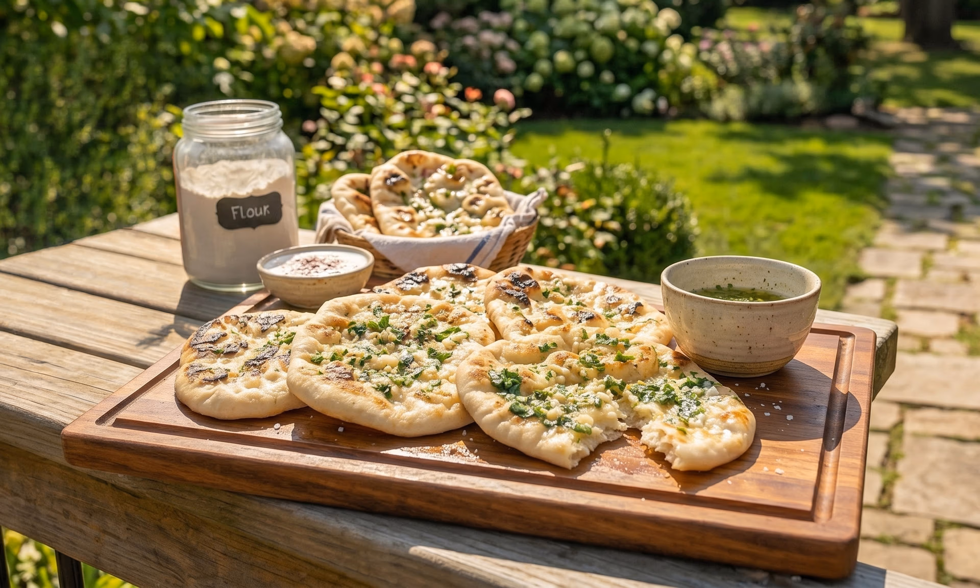 Blackstone Griddle Naan Bread Recipe